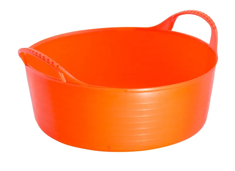 Red Gorilla/Tubtrug Mini Shallow Gorilla Tub 5L Orange
